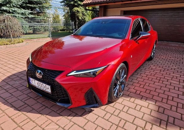 Lexus IS cena 246000 przebieg: 12485, rok produkcji 2021 z Tarnów małe 191